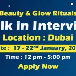 Beauty & Glow Rituals Walk in Interview Dubai