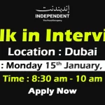 Food Company Walk in Interview Dubai