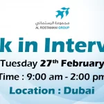 Al Rostamani Group Walk in Interview Dubai