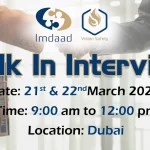 Imdaad Walk in Interview in Dubai