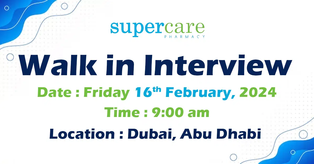 Life Pharmacy Abu Dhabi Careers Walk In Interview 2022 Dont Miss It